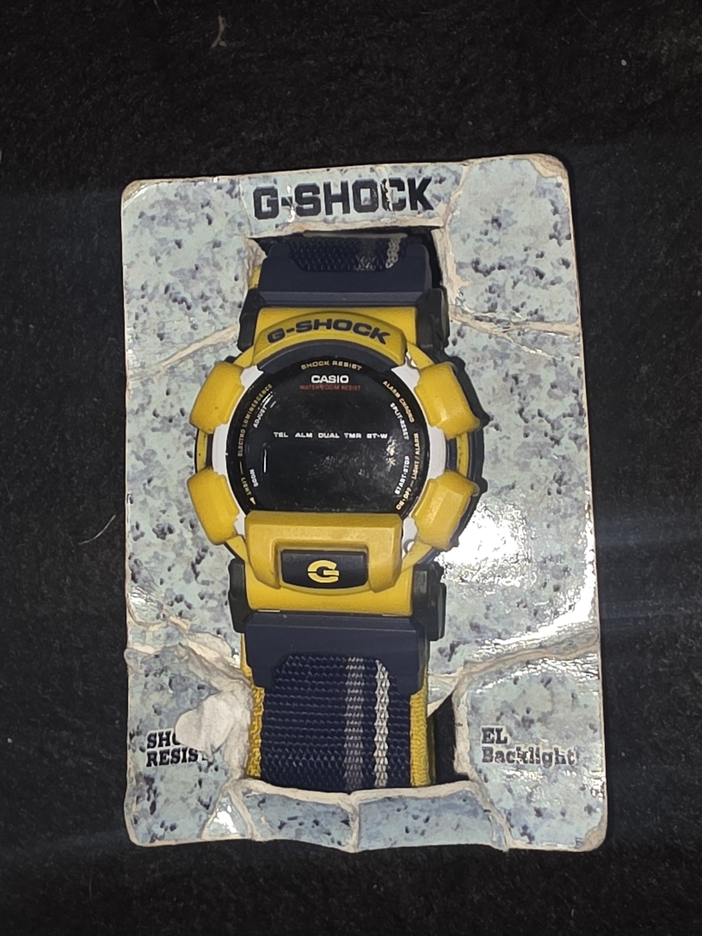 Casio G-SHOCK Yellow & Navy Sport Watch